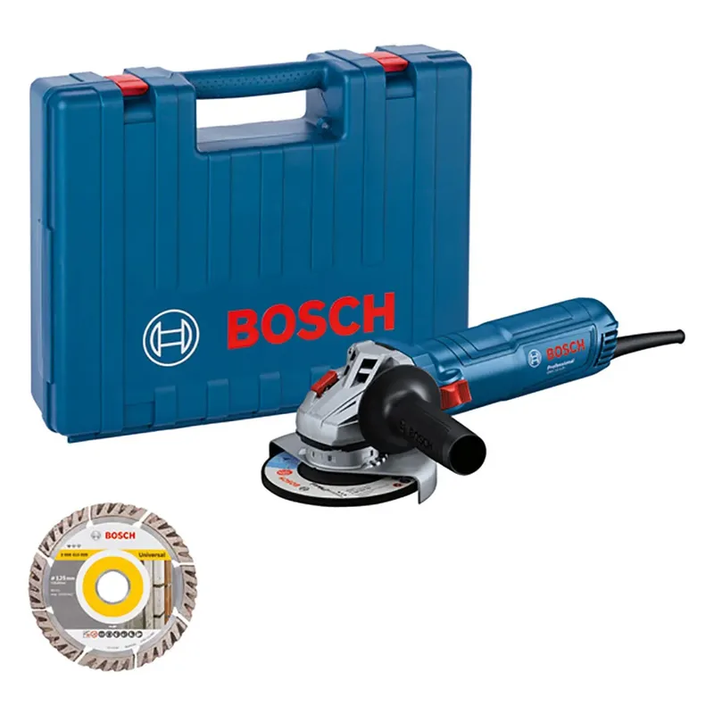 PRO GWS 12-125 Haakse slijper 125 mm 1200W + diamantschijf - 06013A6102 de Bosch Professional – image du produit 2 sur 6