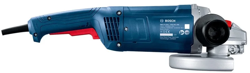 PRO GWS 22-230 J Haakse slijper 230 mm + diamantschijf 2200W - 06018C1301 de Bosch Professional – image du produit