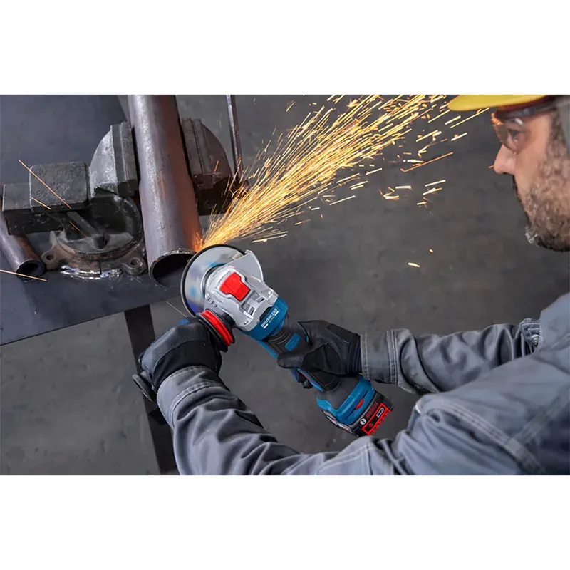 PRO GWX 18V-11PS Accu haakse slijper 125mm X-LOCK 18V Basic Body in L-Boxx - 06019N4400 by Bosch Professional – product image 5 of 6