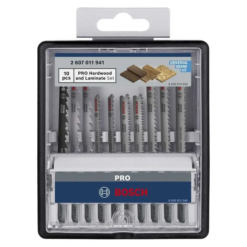 Pro Hardwood Stichsägeblatt-set 83 Mm 10 Stücke by Bosch Professional – product image 5 of 5