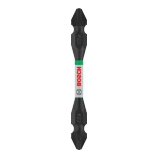 PRO Impact Schrauberbit mit Doppelklingen u. Pick and Click-Einsätzen, PZ2, 65mm by Bosch Professional – product image
