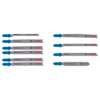 Pro Metal&alu Stichsägeblatt-set 92 Mm 10 Stücke by Bosch Professional – product image 1 of 6