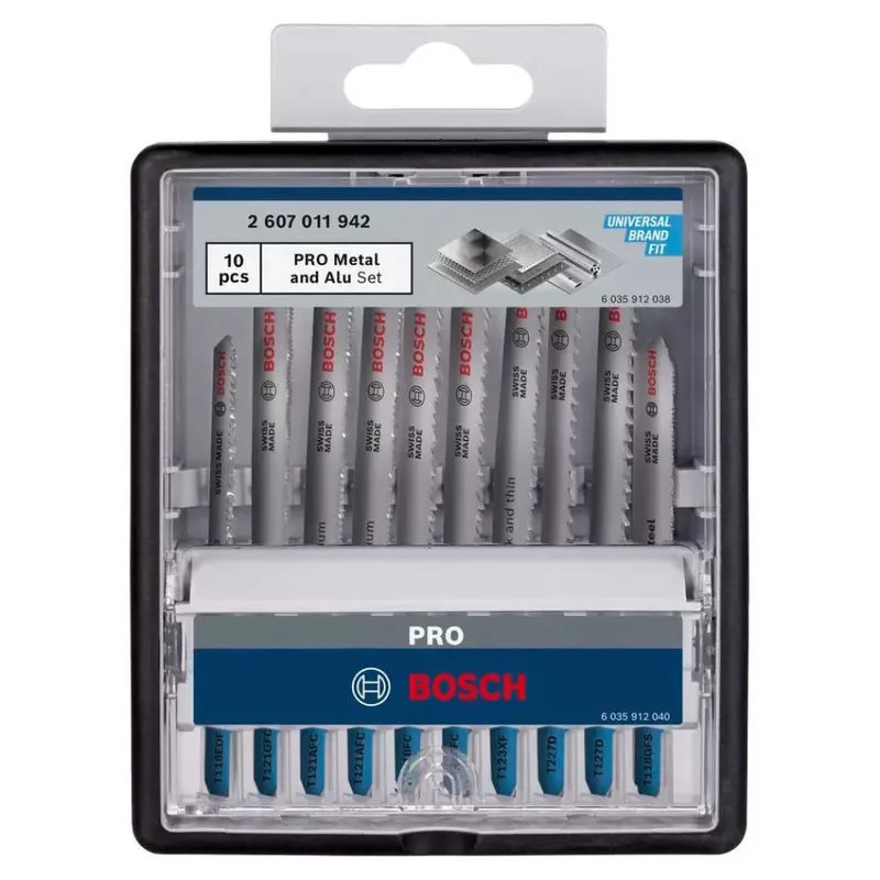 Pro Metal&alu Stichsägeblatt-set 92 Mm 10 Stücke by Bosch Professional – product image 2 of 6