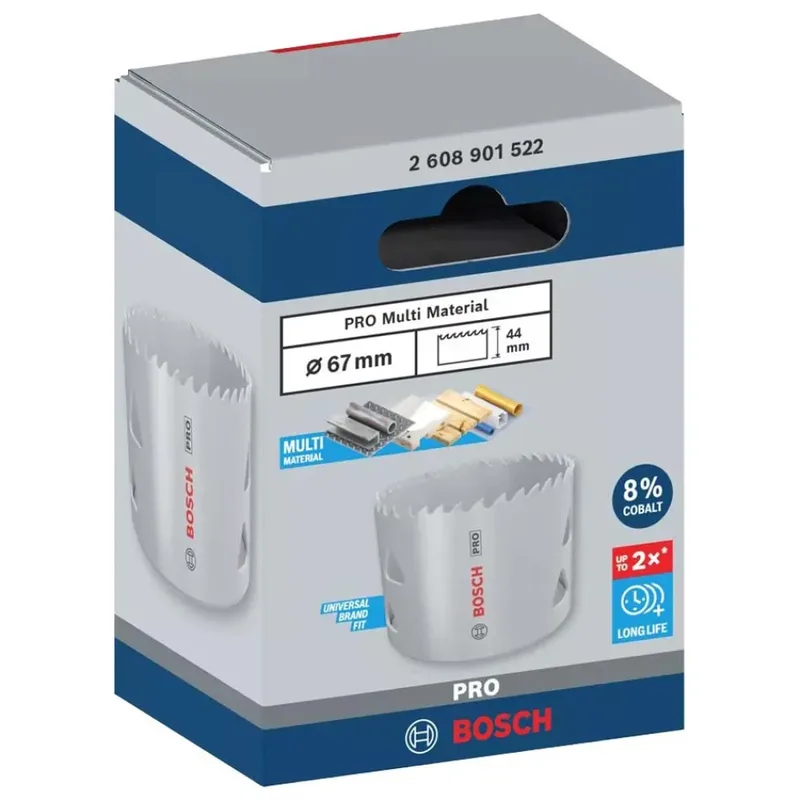 Bosch Accesorios Pro Multi-material Lochsäge Für Holz 67 Mm von Bosch Professional – Produktbild 2 von 6