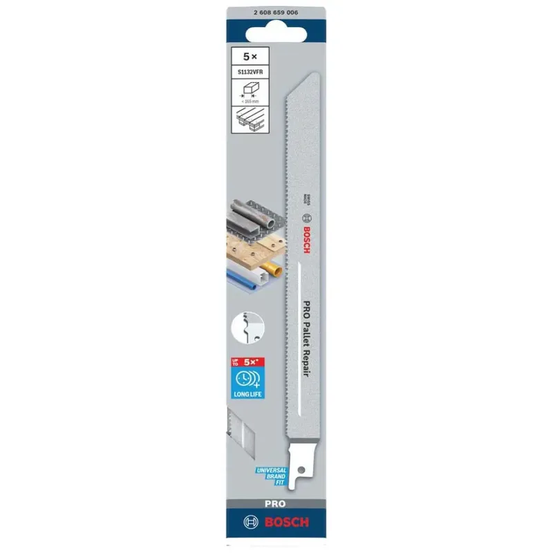 Pro S1132vfr Set Decoupeerzaagbladen 5 Eenheden by Bosch Professional – product image 2 of 6