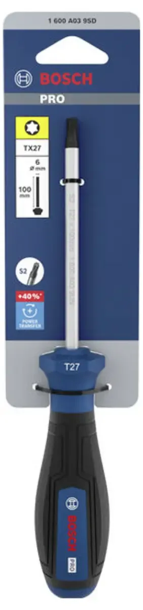 PRO Schraubendreher TX27 x 100 mm TX-Schraubendreher Größe (Schraubendreher) TX 27 Klingenlänge: 100 mm 1 St. by Bosch Professional – product image 2 of 2