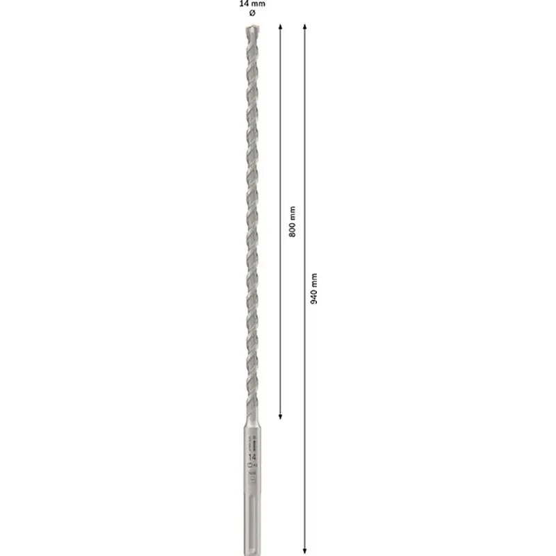 Pro Sds Max-4 Steenboor 14x800x940 Mm von Bosch Professional – Produktbild 3 von 6