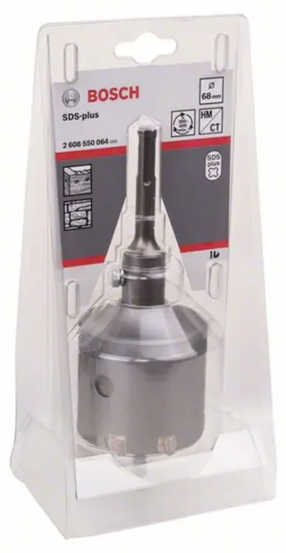 PRO SDS plus-5 Core Cutter Hohlbohrkronen-Set 68mm, SDS-plus, Bohrer-Satz von Bosch Professional – Produktbild 2 von 2
