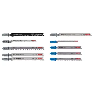 Pro Wood&metal Stichsägeblatt-set 100 Mm 10 Stücke fra Bosch Professional – produktbillede 1 af 6