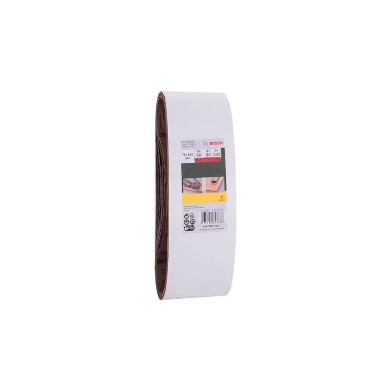 Promo 60-100 75x533 Mm Schuurpapier 9 Eenheden by Bosch Professional – product image 2 of 2