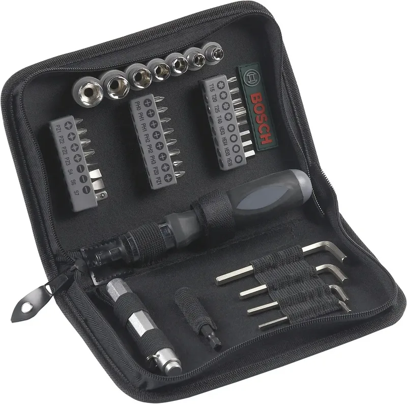 Promoline 2607019506 Werkzeugset Heimwerker in Tasche 38teilig von Bosch Home & Garden – Produktbild