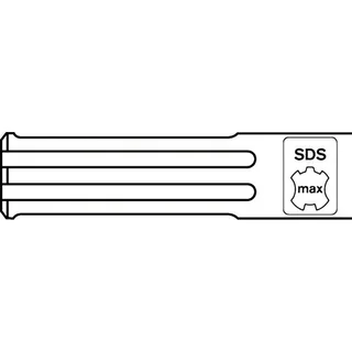 R-tec Sds-max Beitelset 400 Mm 10 Eenheden van Bosch Professional – productafbeelding 2 van 2