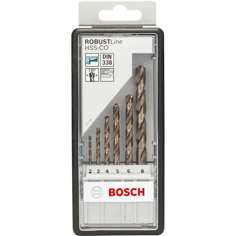 Robustline Hss-co Metaalboor 6 Stukken by Bosch Home & Garden – product image 1 of 2