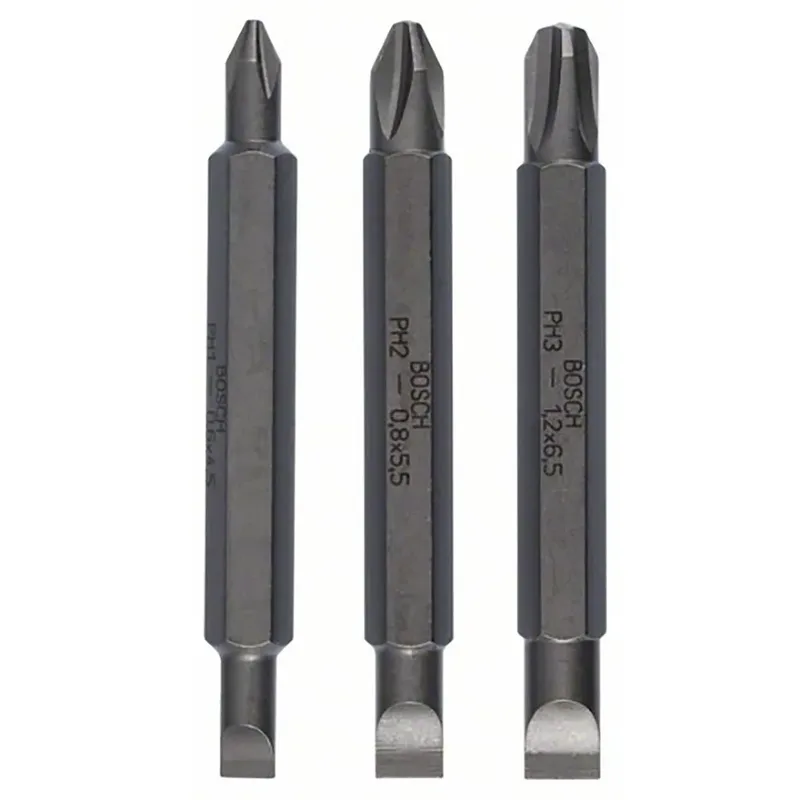 S0.6/ph1 S0.8/ph2 S1.2/ph3 Schroevendraaierbitset 3 Eenheden by Bosch Professional – product image 1 of 2