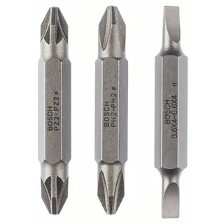 S0.6/s06 Ph2/ph2 Pz2/pz2 Schroevendraaierbitset 3 Eenheden by Bosch Professional – product image 1 of 2