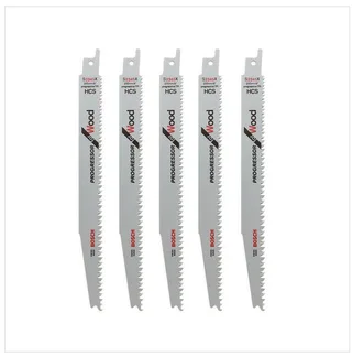 Säbelsägeblatt 5 Säbelsägeblätter 200 mm Progressor for Wood S 2345 X / S2345X by Bosch Professional – product image 2 of 5