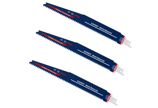 Sägeblatt S1156XHM, Säbelsägeblatt 3x S1156XHM mit gratis EXPERT Schildmütze fra Bosch Professional, Blå – produktbillede 2 af 5
