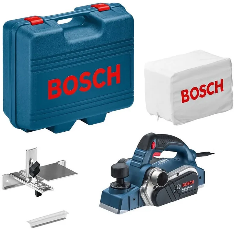 Schaafmachine GHO 26-82 D (parallelgeleider, stofzak, binnenzeskantsleutel, opbergkoffer) van Bosch Professional – productafbeelding 1 van 5