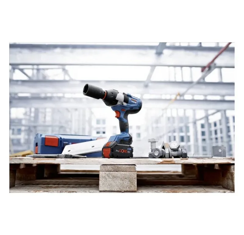 Schlagschrauber Leistungsstarker 1/2″-Akku-Drehschlagschrauber 06019J8000, ohne Akku, ohne Ladegerät de Bosch Professional – image du produit 3 sur 5