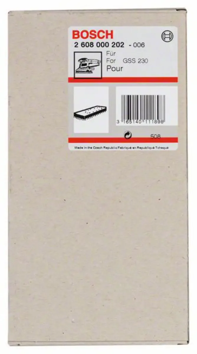 Schleifteller mit Klettbefestigung by Bosch Professional – product image 2 of 2