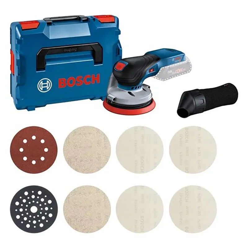 Ponceuse Gex18v-125+kitexpertm480+l-boxx136 Sans Batterie de Bosch Professional – image du produit 2 sur 3