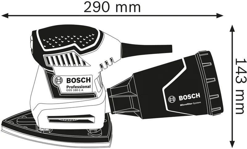 Schwingschleifer »GSS 160 Multi«, L-BOXX 136 mit umfangreichem Zubehör de Bosch Professional – image du produit 4 sur 4