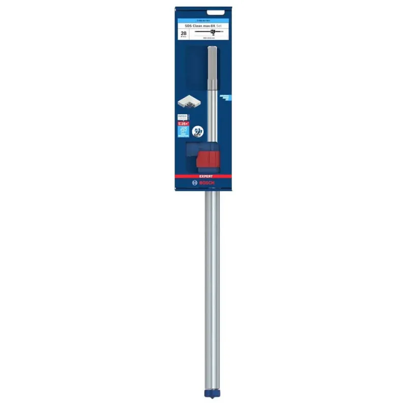 Sds Clean Max-8x Set 28x400x650 Mm Steenboor von Bosch Professional – Produktbild 2 von 6