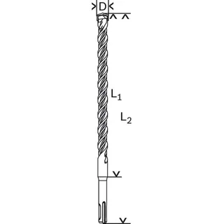 Sds Plus-5: 3x50x110 Mm Steenboor von Bosch Professional – Produktbild 3 von 3