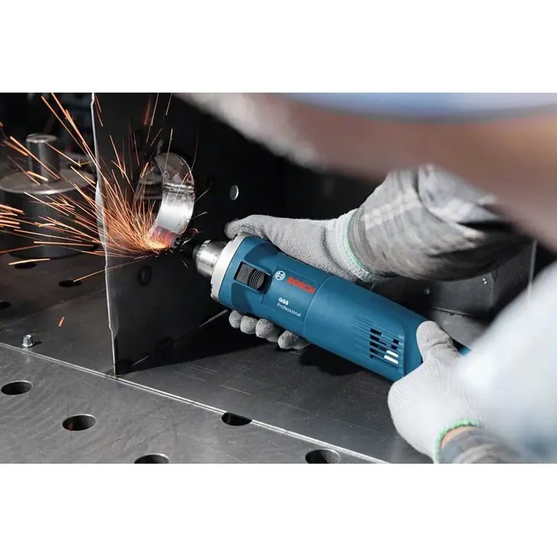 Slijpmachine GGS 28 CE (KickBack Stop) (2 x steeksleutel SW 19, spaneenheid (spanmoer & spantang 6 mm)) de Bosch Professional – image du produit 3 sur 4