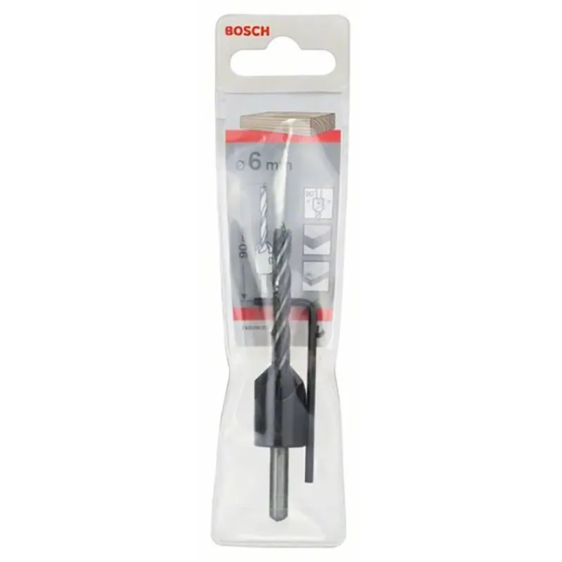 Spiraalboor Met Verzinkkop 6 Mm de Bosch Professional – image du produit 1 sur 2