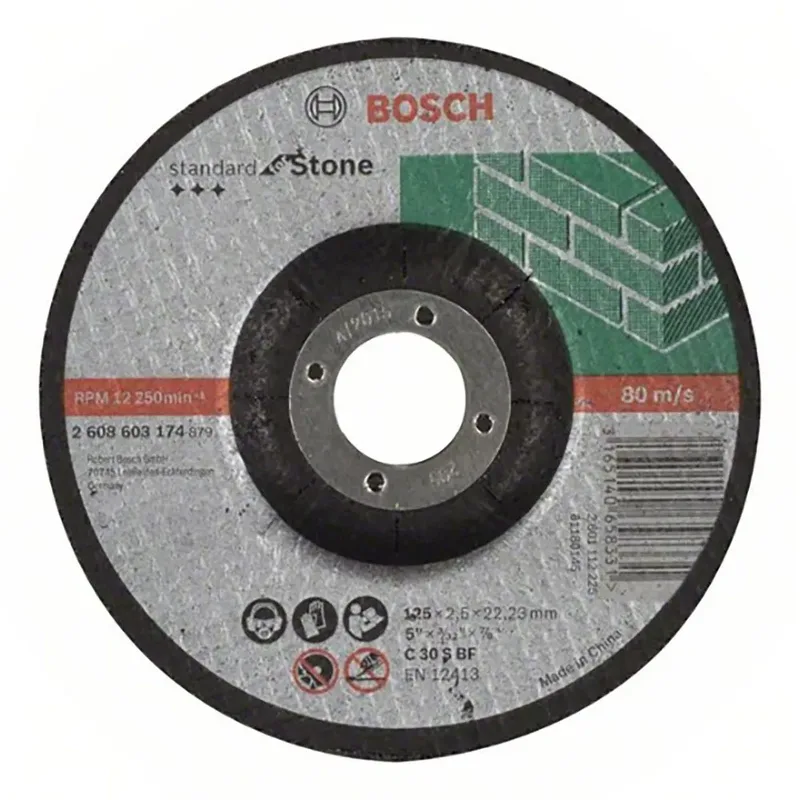 Standard Steen Slijpschijf 125x2.5 Mm de Bosch Professional – image du produit 1 sur 2