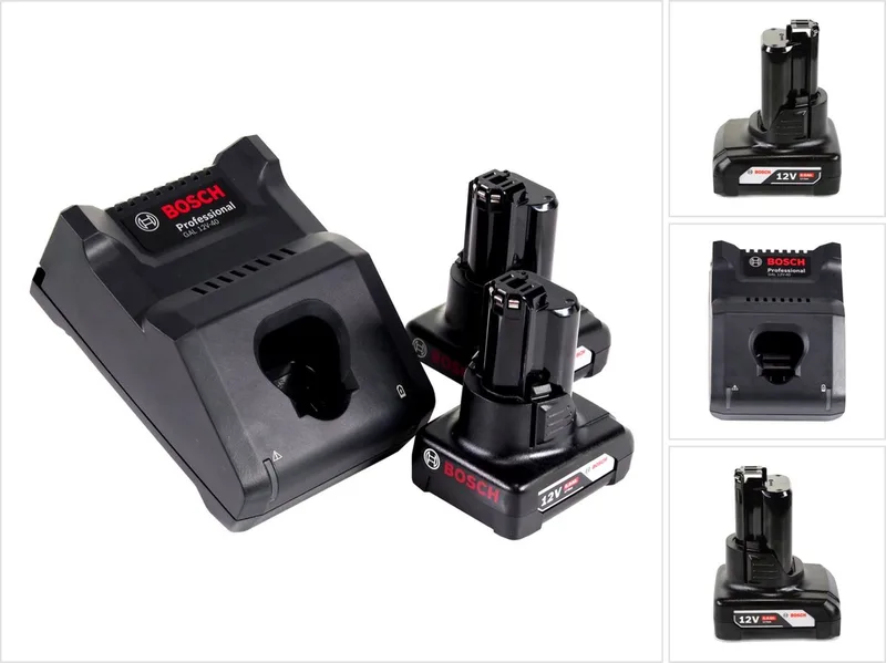 Starterset 12V 6,0 Ah PREMIUM Accu - 1600A01B20 by Bosch Professional – product image