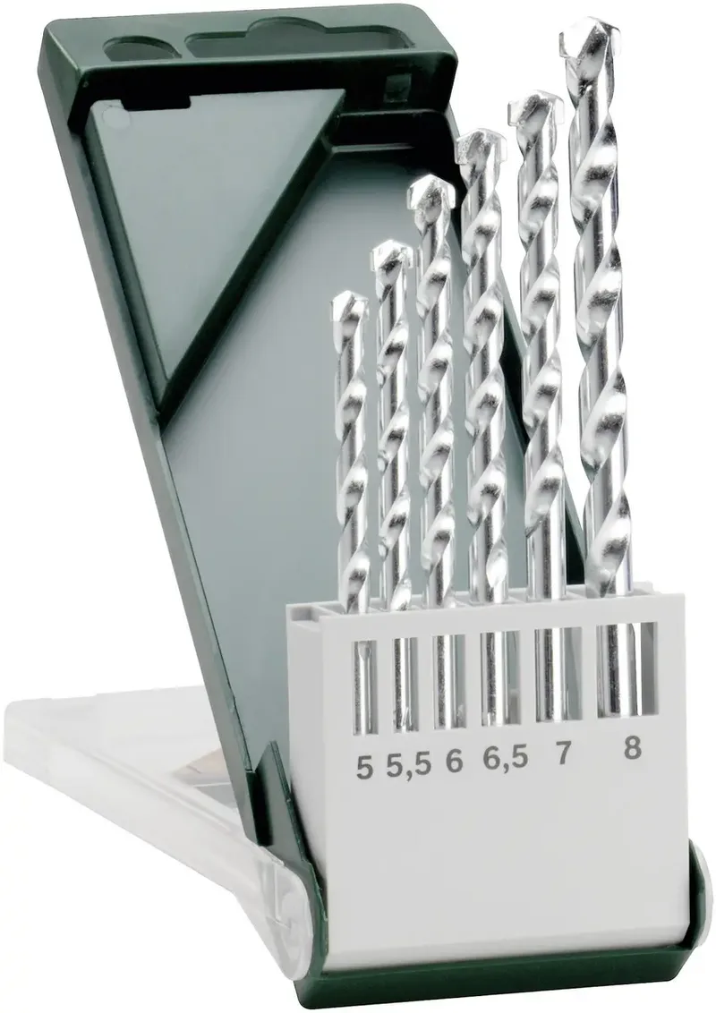 Stein-Spiralbohrer-Set 6teilig Bosch Accessories 2609255461 Zylinderschaft 1 Set by Bosch Professional – product image