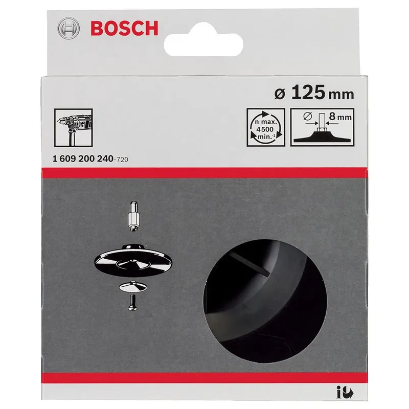 STEUNSCHIJF 125 by Bosch Professional – product image 2 of 2