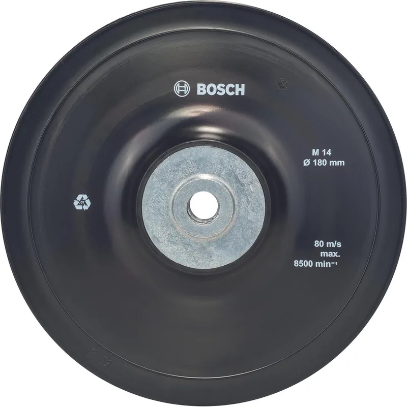 Bosch Accesorios Plateau De Ponçage Pour Meuleuse 180 Mm de Bosch Professional – image du produit 1 sur 2