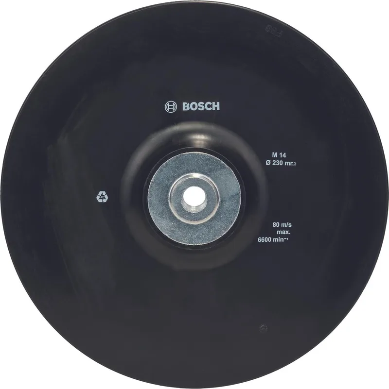 STEUNSCHIJF 230 MM VOOR HAAKSE SLIJPER by Bosch Professional – product image