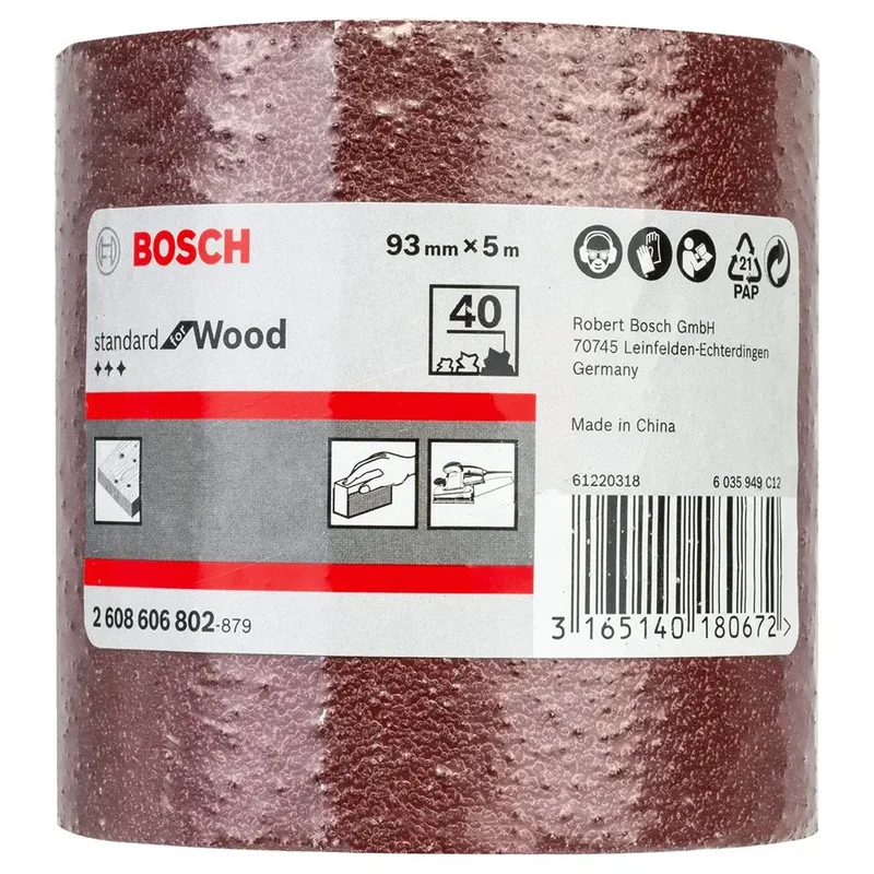 Swp Schuurpapier K40 93 X5 M de Bosch Professional – image du produit 2 sur 2