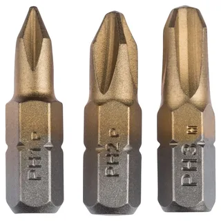 Bosch Accesorios Jeu De Mèches Cruciformes Titanium 3 Unités de Bosch Professional – image du produit 1 sur 2