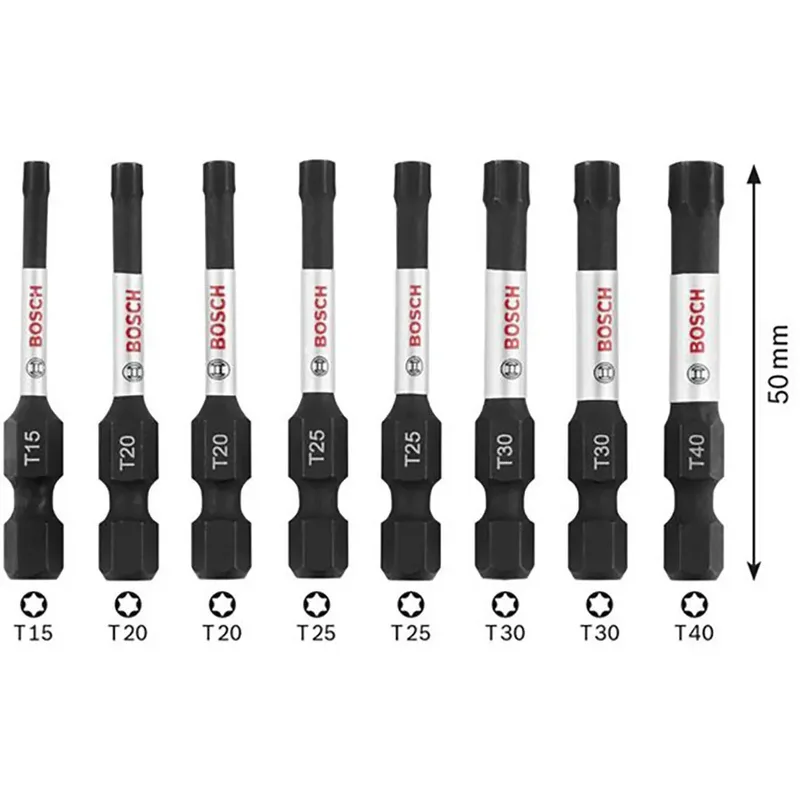 Tox Ec 50 Mm Torx-bitset 8 Eenheden von Bosch Professional – Produktbild 2 von 2