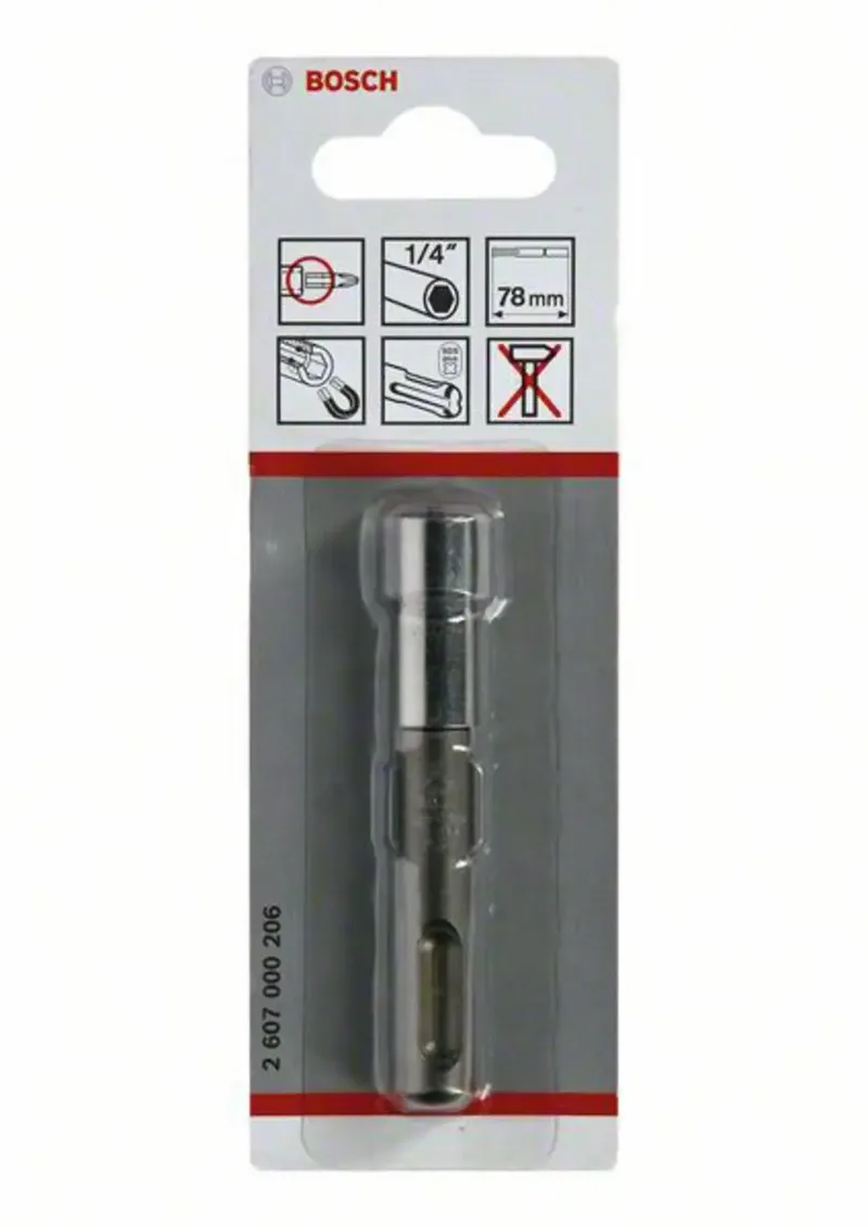 Universalhalter, magnetisch, mit Sprengring, SDS plus > 1/4", Bit de Bosch Professional – image du produit 2 sur 2
