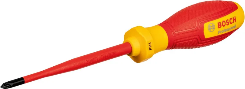 VDE Schroevendraaier - PH1 by Bosch Professional, Yellow – product image 1 of 2