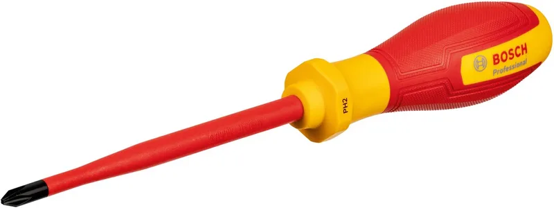 VDE Schroevendraaier - PH2 van Bosch Professional, Geel – productafbeelding