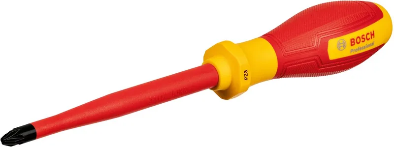 VDE Schroevendraaier - PZ 3 van Bosch Professional, Geel, Rood – productafbeelding 1 van 2
