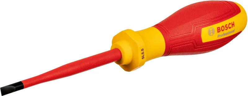 VDE Schroevendraaier - SL 5.5 van Bosch Professional, Geel – productafbeelding 1 van 2