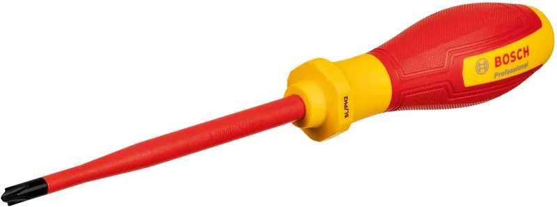 VDE Schroevendraaier - SL/PH 2 de Bosch Professional, Jaune, Rouge – image du produit