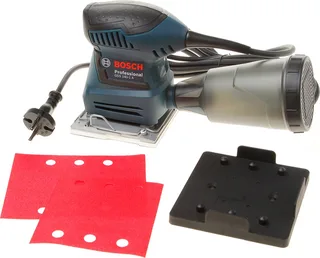 Vlakschuurmachine GSS 140-1 A (2x schuurpapier, microfilterbox, peroratiegereedschap) by Bosch Professional – product image 1 of 4