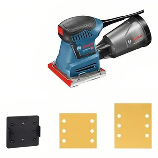 Vlakschuurmachine GSS 140-1 A (2x schuurpapier, microfilterbox, peroratiegereedschap) by Bosch Professional – product image 2 of 4