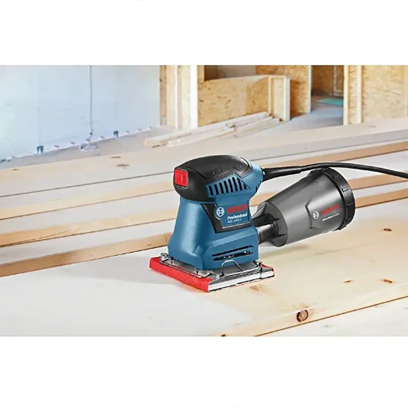 Vlakschuurmachine GSS 140-1 A (2x schuurpapier, microfilterbox, peroratiegereedschap) by Bosch Professional – product image 3 of 4