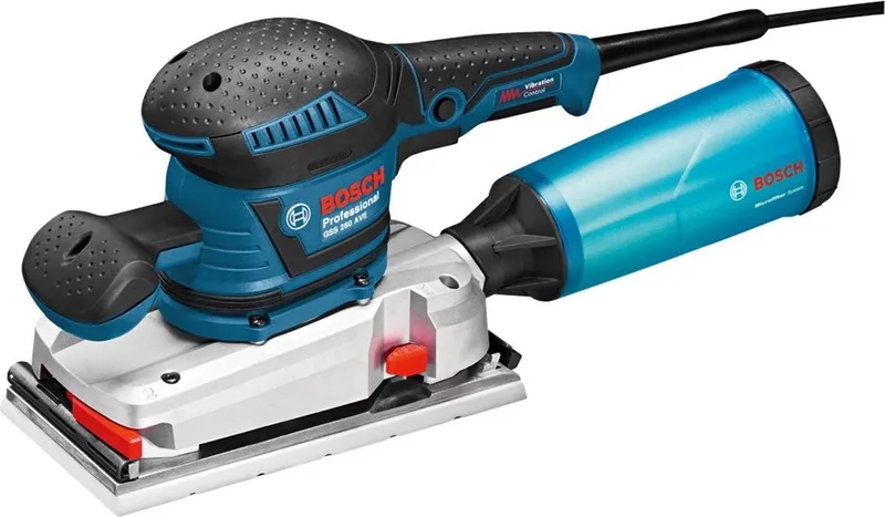 Vlakschuurmachine GSS 280 AVE (Handgreep, microfilterbox) de Bosch Professional – image du produit