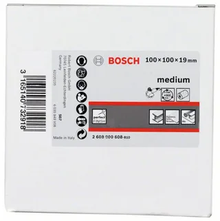 Vliesschleifwalze Medium 2608000608, 100mm / 19mm, Schleifscheibe de Bosch Professional – image du produit 2 sur 2